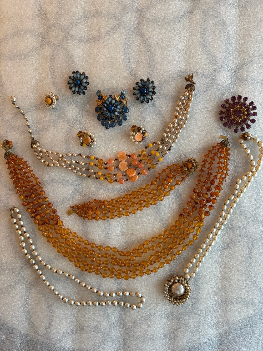 Vintage MIRIAM HASKELL Jewelry LOT